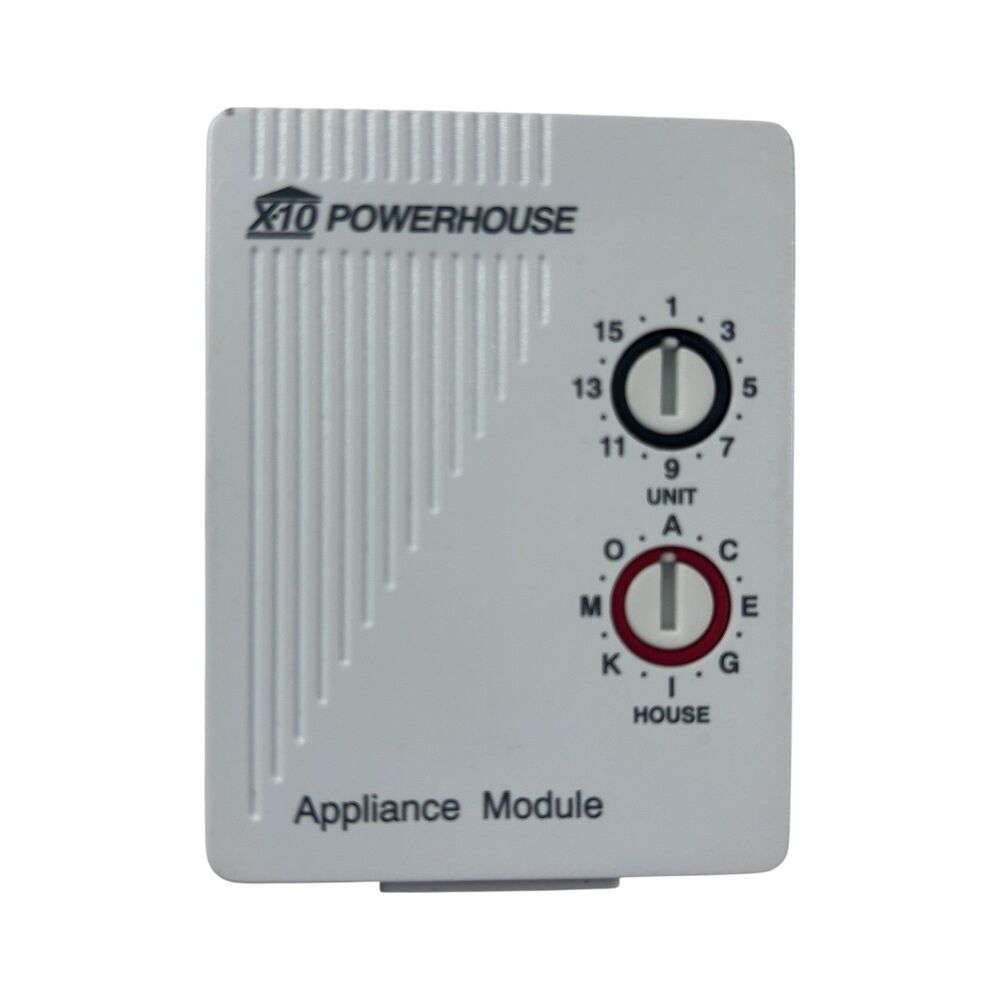X10 Powerhouse AM466 Appliance Module Home Automation Remote Control